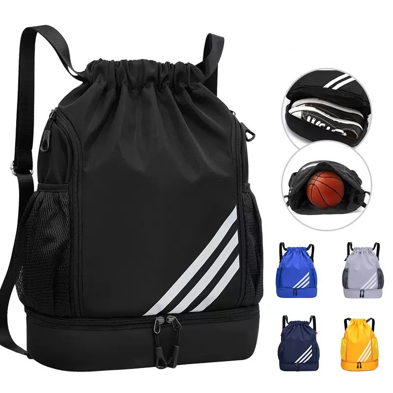 Bolsa Mochila Saco saquinho academia impermeável resistente em Oferta na Shopee