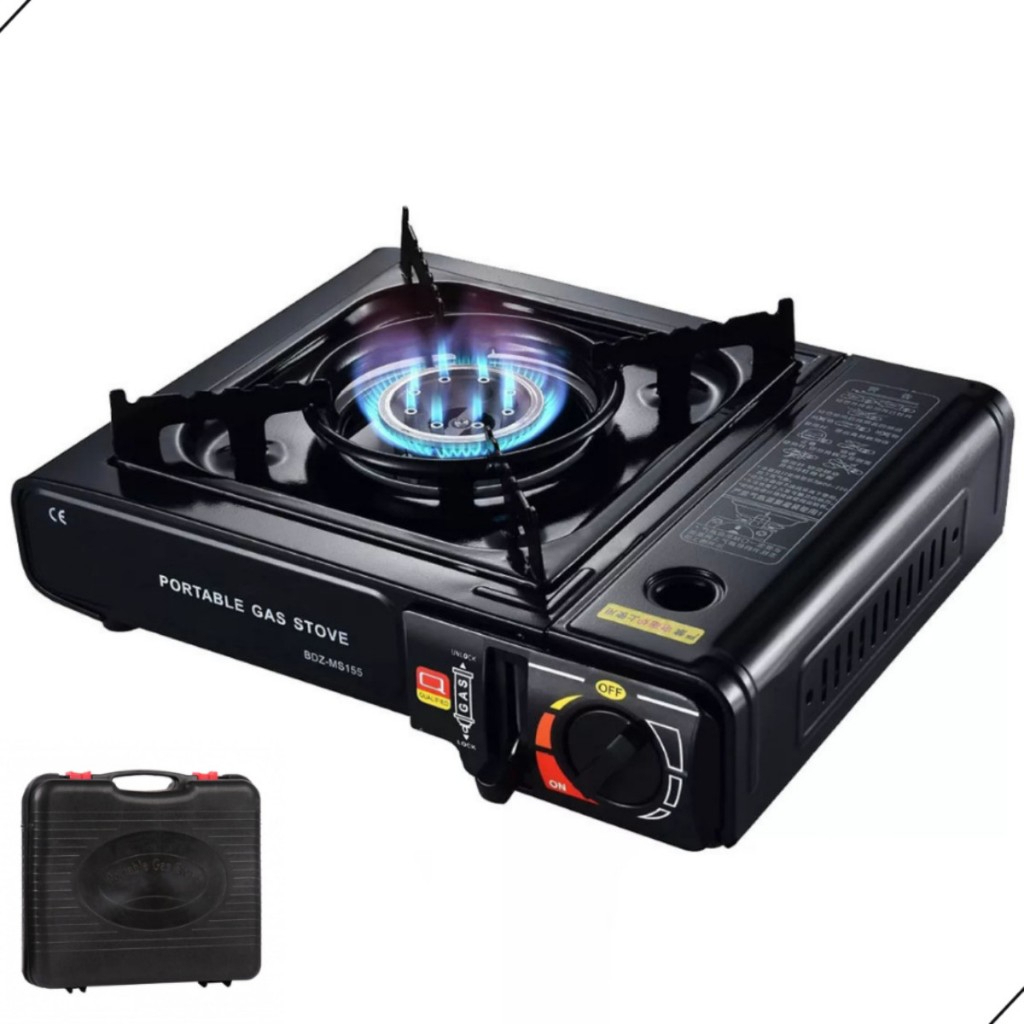 Fogareiro a Gás Refil Portátil Camping Ascendimento Automático com Maleta Bestfer