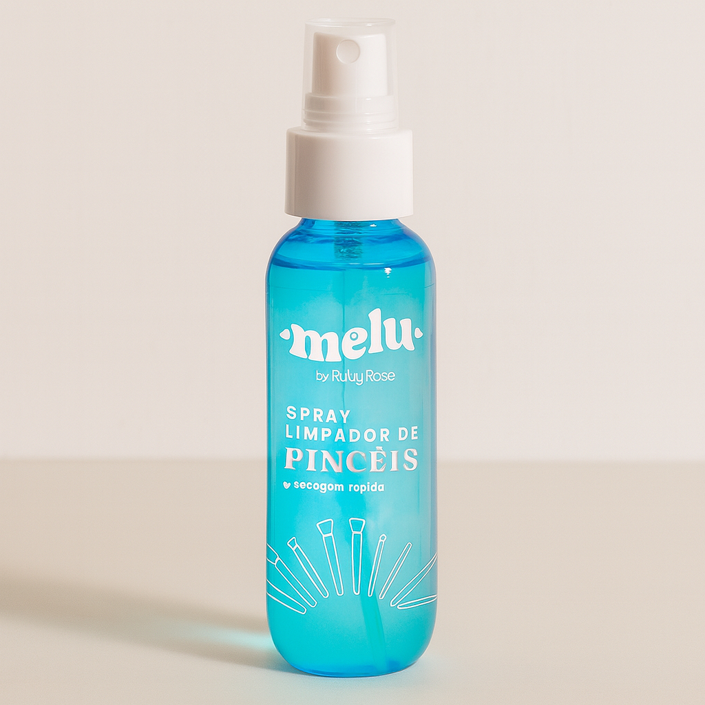 Spray Limpador de Pincel 100ml Melu - By Ruby Rose
