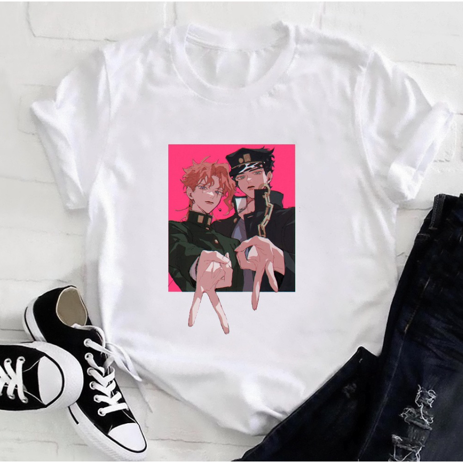 Camiseta Jotaro Kakyoin JoJo's Bizarre Adventure - Cod 4059