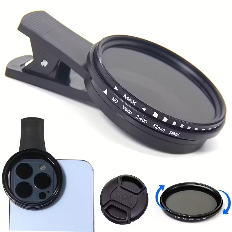 52mm Filtro Cpl Lente Polarizador Para Celular Clipe Anti Reflexo Com Estojo em Oferta na Shopee