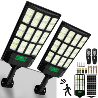 Kit 2 Luminária Solar Com Sensor 900w Luz Solar Ip67 em Oferta na Shopee