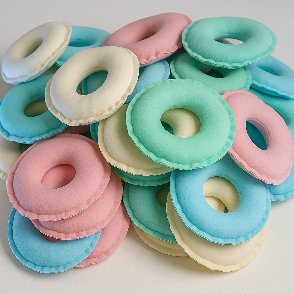 Rosquinha Amamentação Absorvente Algodão Lavável Reutilizável Conforto e Proteção em Oferta na Shopee