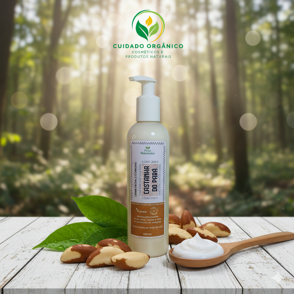 Creme Facial e corporal - Castanha do Pará - 250ml