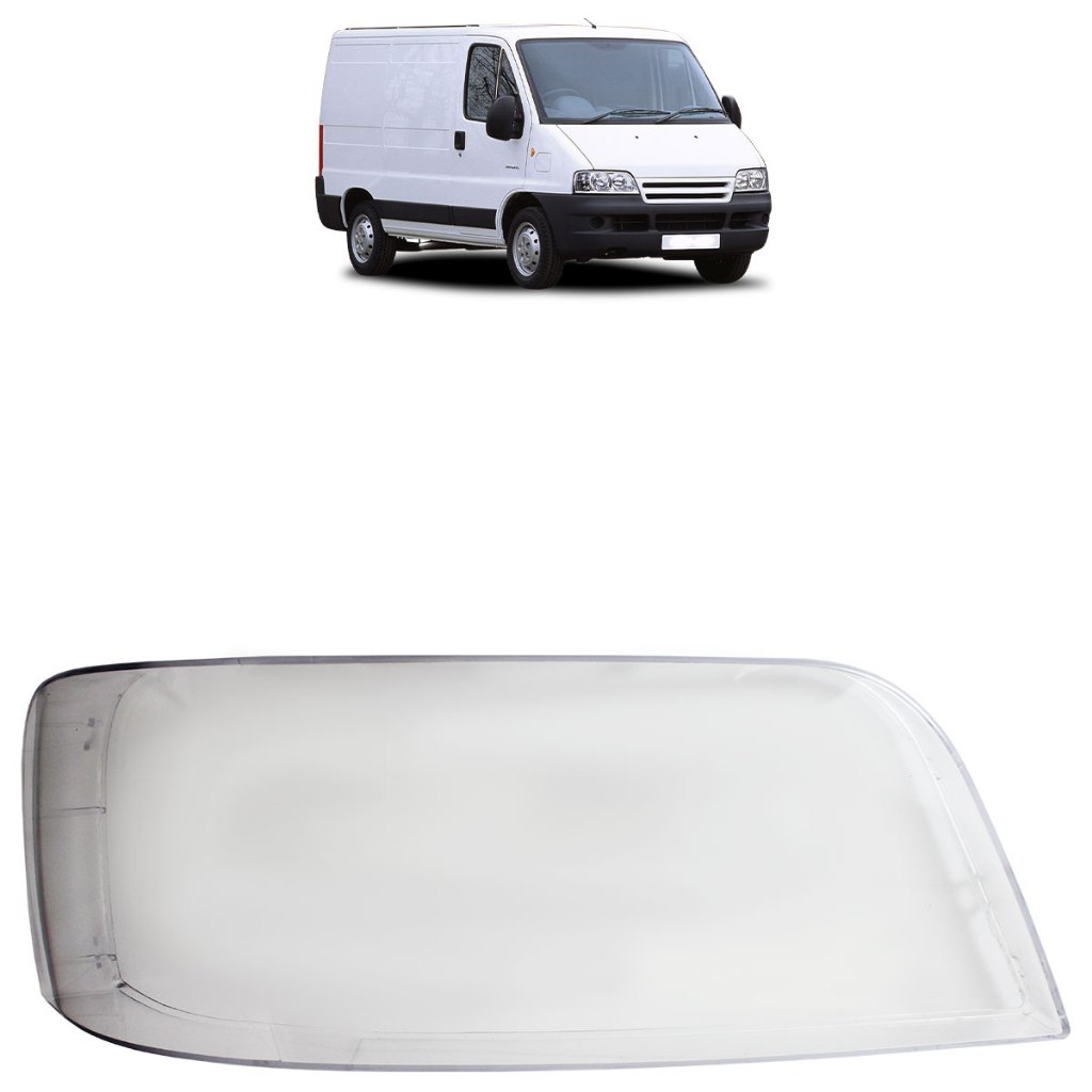 Lente Farol Principal Ducato 2005 2006 2007 2008 2009 2010 2011 2012 2013 2014 2015 2016 Lente Lisa Acrílico
