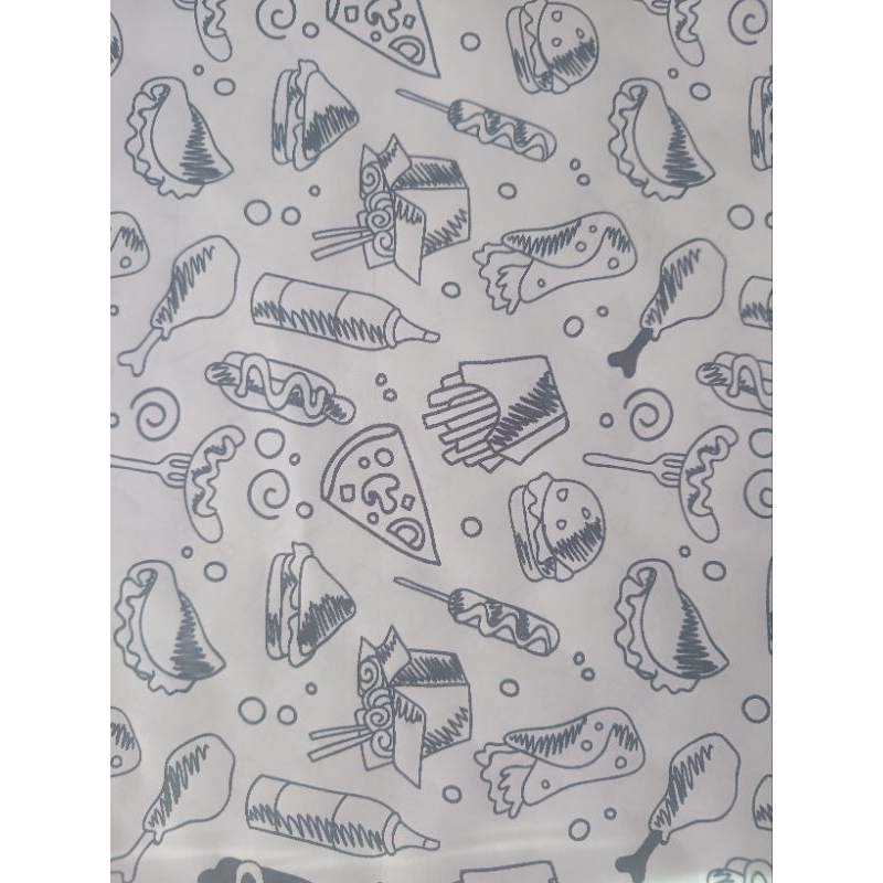 Papel Manteiga 15x15 cm  fastfood 200 unid