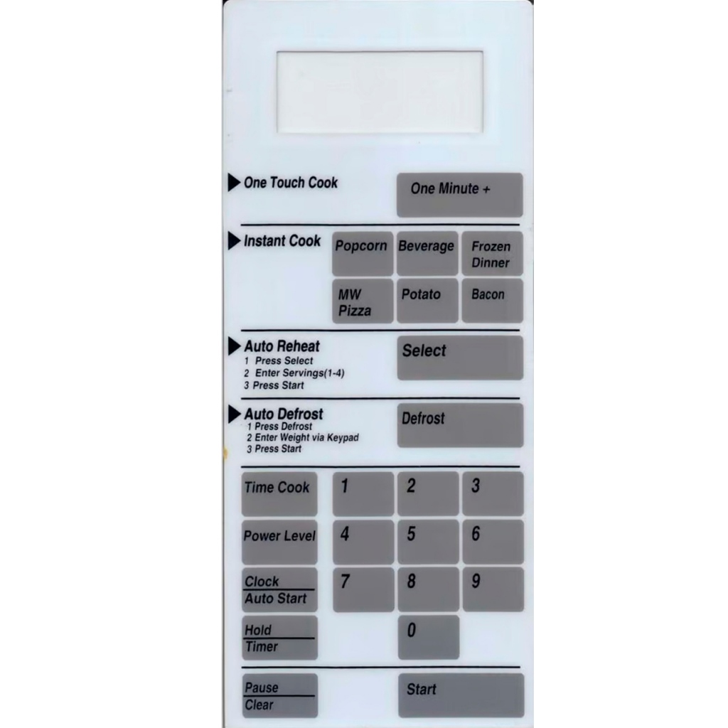 Membrana Para Microondas Samsung Mw5430w
