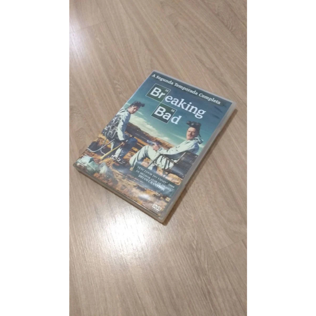 dvd - breaking bad - a segunda temporada completa