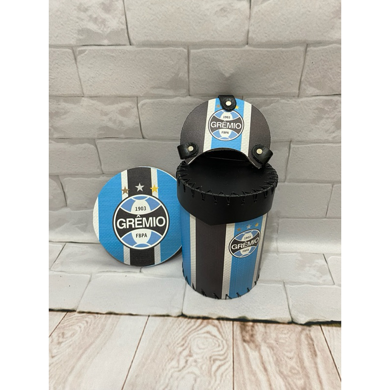 porta erva do grêmio tapa cuia e vira mate cevador