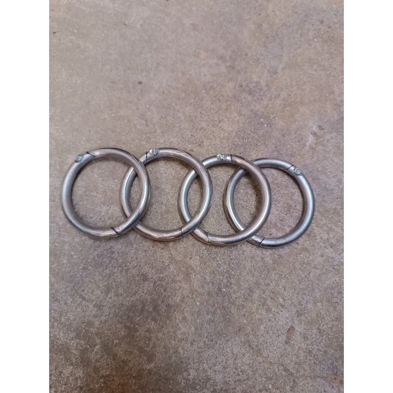 Kit Argola Formiga Focinho Inox 56mm Kit com 4 Unidades Para Boi Ótimo Preço e Qualidade Envio Imediato para Todo Brasil em Oferta na Shopee