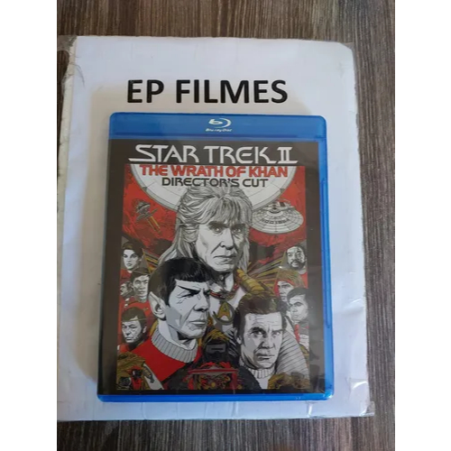 Blu Ray Star Trek Jornada Nas Estrelas 2 A Ira De Khan - Vers Diretor. Duib/Leg. Raridade!