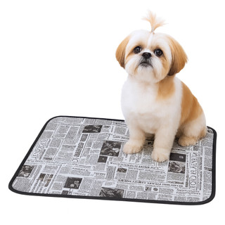 1 Tapete Higiênico Lavável para cachorros pet Premium - Estampado 70x50