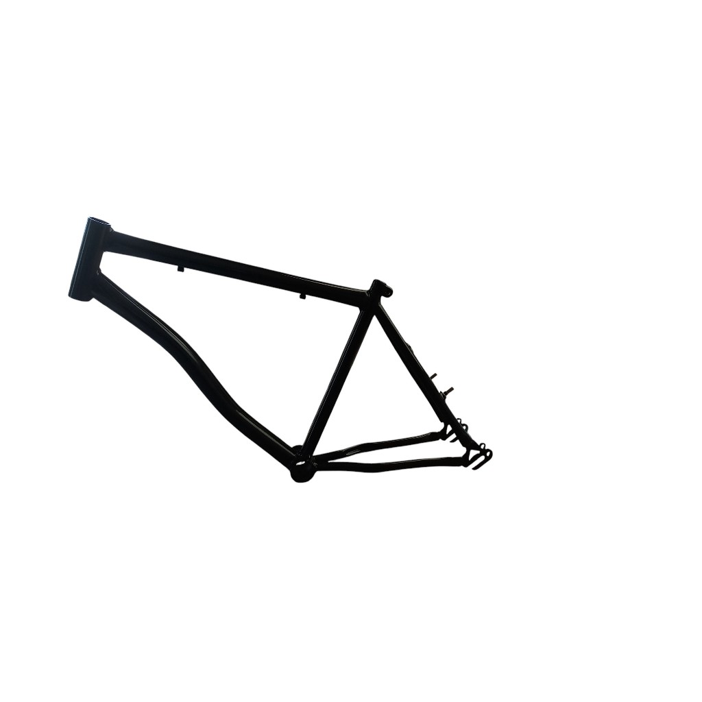 Quadro Bicicleta Aro 26 V-break Carbono Motorizada Macol