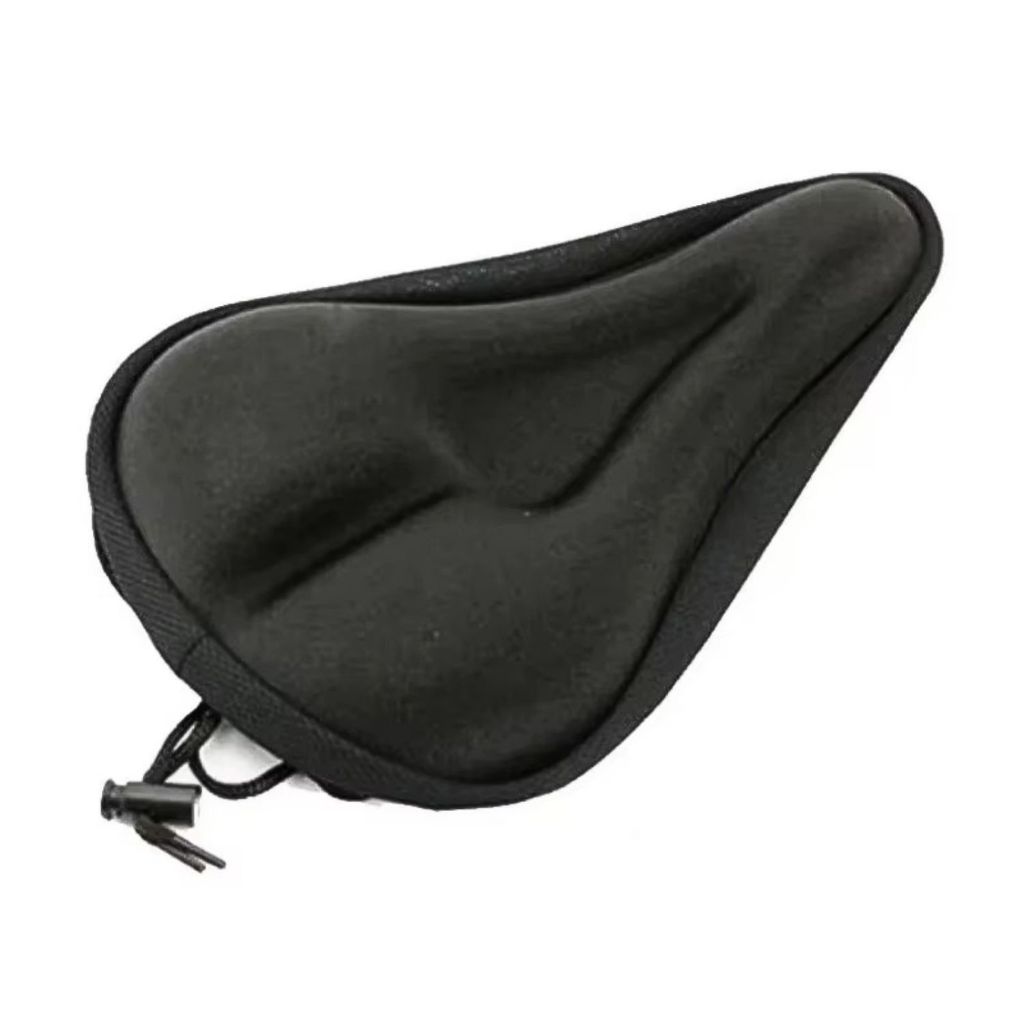 Capa Para Banco Selim Bike Gel Silicone Ajustável Almofada Forro P/ Bicicleta Ciclismo Confortável
