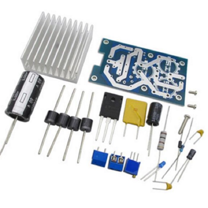 Kit fonte ajustavel 1,3vdc a 37vdc 7,5amper com todos os componentes e placa