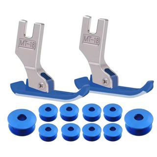 Kit 2 Calcadores Teflon + 10 Bobinas Reta Industrial Jack em Oferta na Shopee