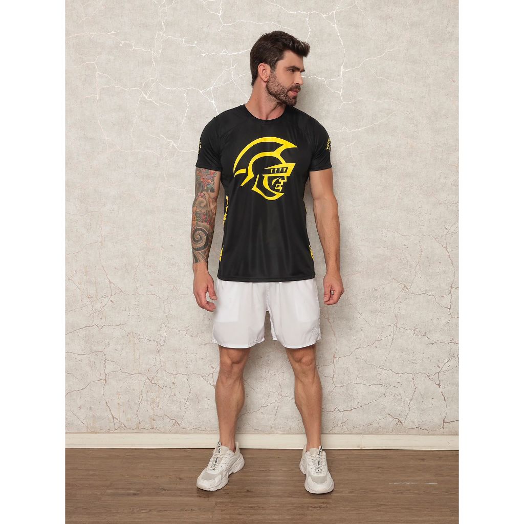 Camiseta Dry Fit Masculina Treino Luta,Mma,Cobra,Ufc,Jiu-Jitsu V.N Blusa Leve Lançamento PRETORIAN
