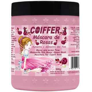 Máscara Química Das Rosas 500g Coiffer Aumenta Diâmetro dos Fios em Oferta na Shopee