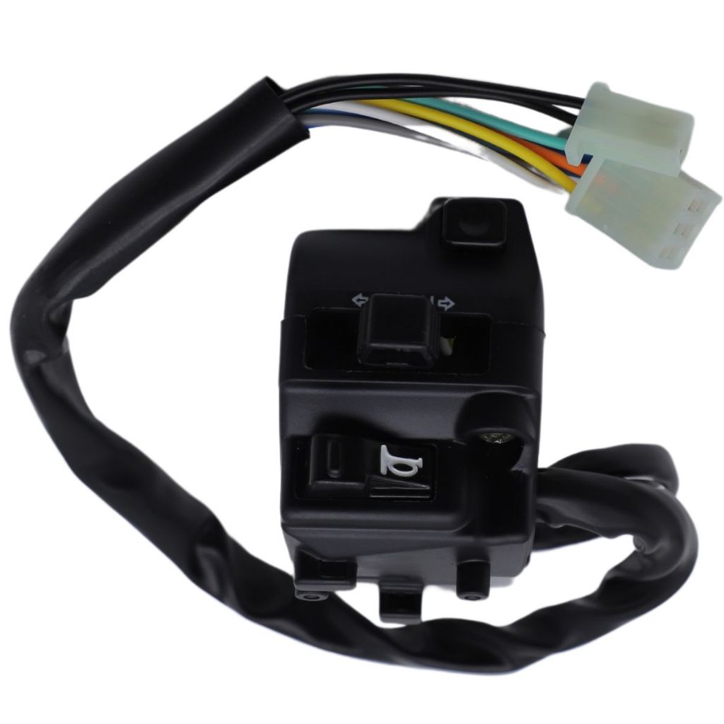 Botão  Seta Buzina Honda Bros 150 Esd 2009 A 2014 10 Fios Punho Luz