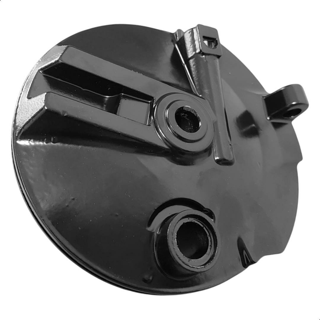 Espelho Dianteiro Preto Roda Cg Titan Fan 125 2000 À 2008