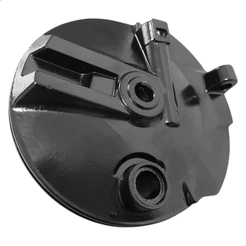 Espelho Dianteiro Preto Roda Cg Titan Fan 125 2000 À 2008