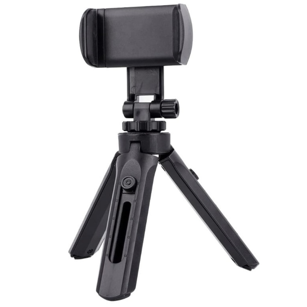 Tripé Articulado Mini Universal para Celular, Smartphone, Câmera de Ação, Preto