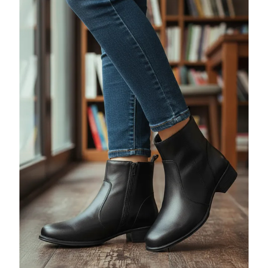 Botina Feminina com Salto: Onde Comprar | BuscaProdutos