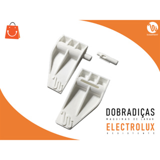 DOBRADIÇA TAMPA MOVEL - ELECTROLUX + PINO E MOLA em Oferta na Shopee
