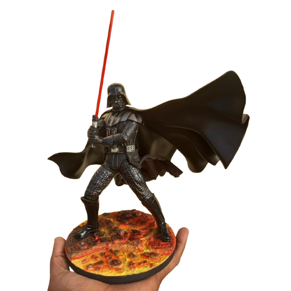 Darth Vader 24cm Star Wars Sega SPM Diorama Custom Base Artesanal + Figura Removível