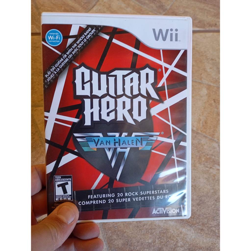 Guitar hero Van Halen original  nintendo wii