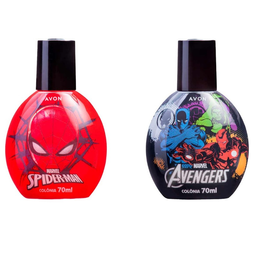 Colônia Infantil Para Meninos Marvel Avon 70 ml