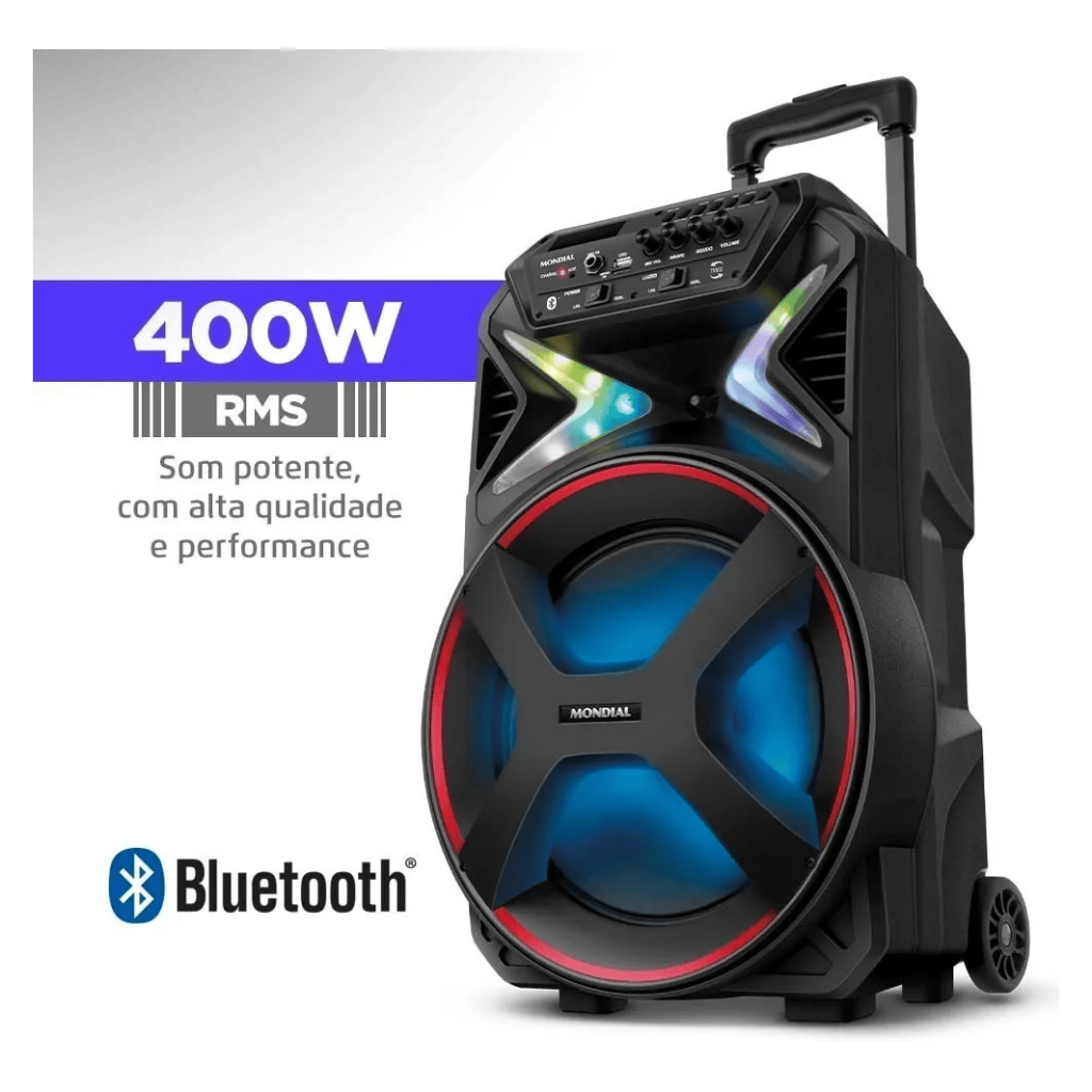 O que é Caixa de Som Amplificada Mondial 400w Cm-400? Guia e Onde Comprar | BuscaProdutos