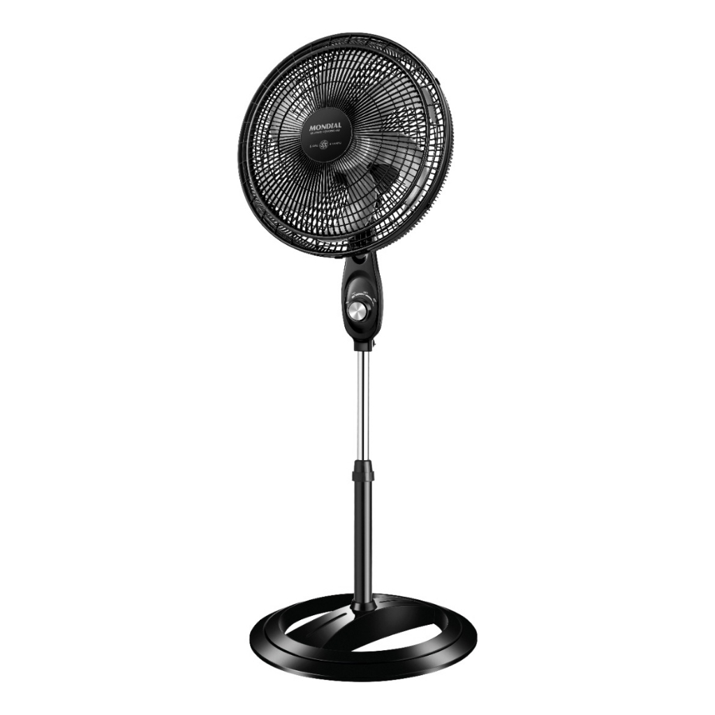Ventilador Coluna 40cm Super Power Mondial 140w Vsp-40c-nb Preto Cinza 6 Pás
