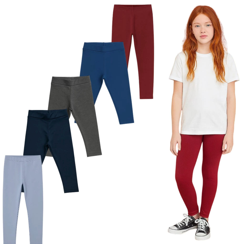 Legging Leg Suplex Flanelada Menina Infantil Juvenil Peluciada Escolar Cconfortavel Tam 1 A 16