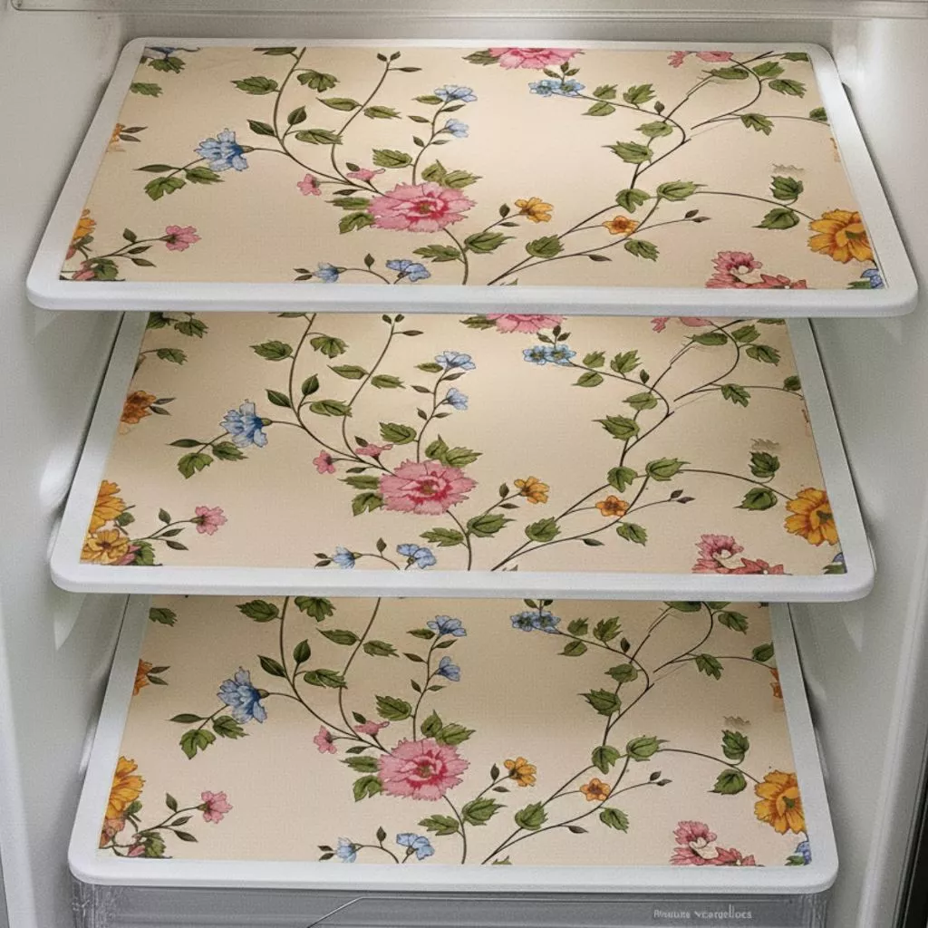 Toalha de Geladeira com 3 -PVC - Kit - Lavável - 46x32cm — imagem 1