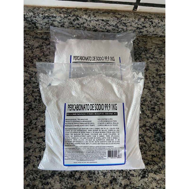 Percarbonato De Sódio 99,9% Pureza 4kg