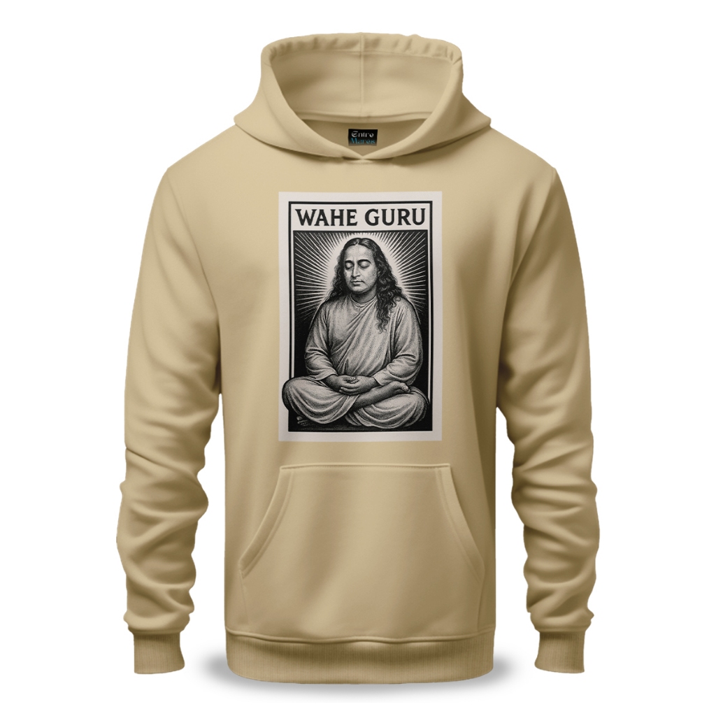 Moletom Unissex Wahe Guru, Sri Paramahansa Yogananda - Kriya Yoga Autobiografia de uma Iogue Cristo