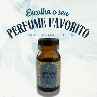 Essência Concentrada Perfume Masculino Importado e Nacional- 10ml
