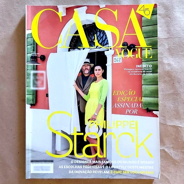 Revista Casa Vogue 358 06/2015 Por Philippe Starck s2