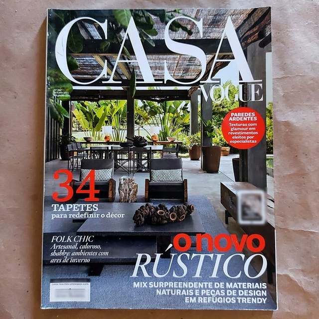 Revista Casa Vogue 347 07/2014 34 Tapetes - Novo Rústico S2