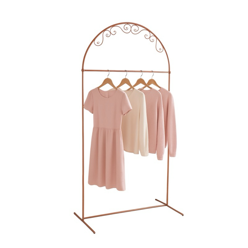 Arara de roupas vintage cabeideiro porta cabide de roupas