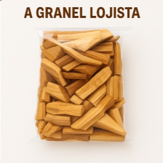 Palo Santo Peruano 500g diversos tamanhos e cortes Lojistas 100% Natural e vegano purifica ambientes em Oferta na Shopee