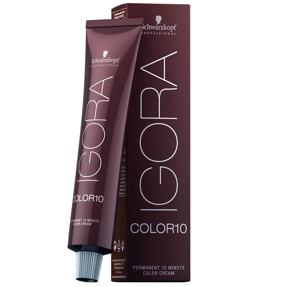 Igora Color10 Coloração 60g - 5.12 Castanho Claro Cinza Fumé