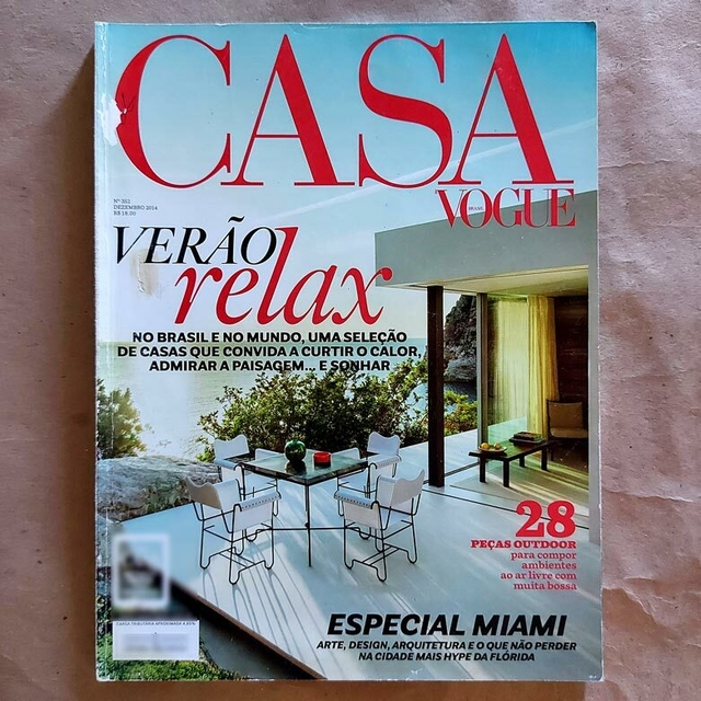 Revista Casa Vogue Brasil 352 Dez2014 Verão Relax Miami S2