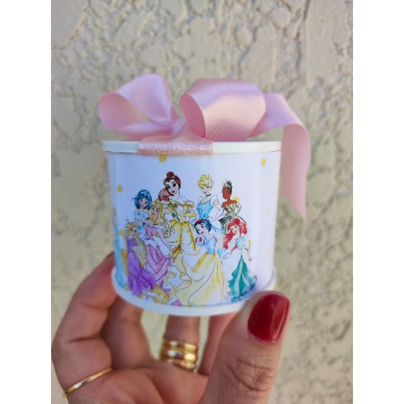 Kit Tubolata personalizada 5x6 Lembrancinha princesas/chá de bebê/maternidade/aniversário