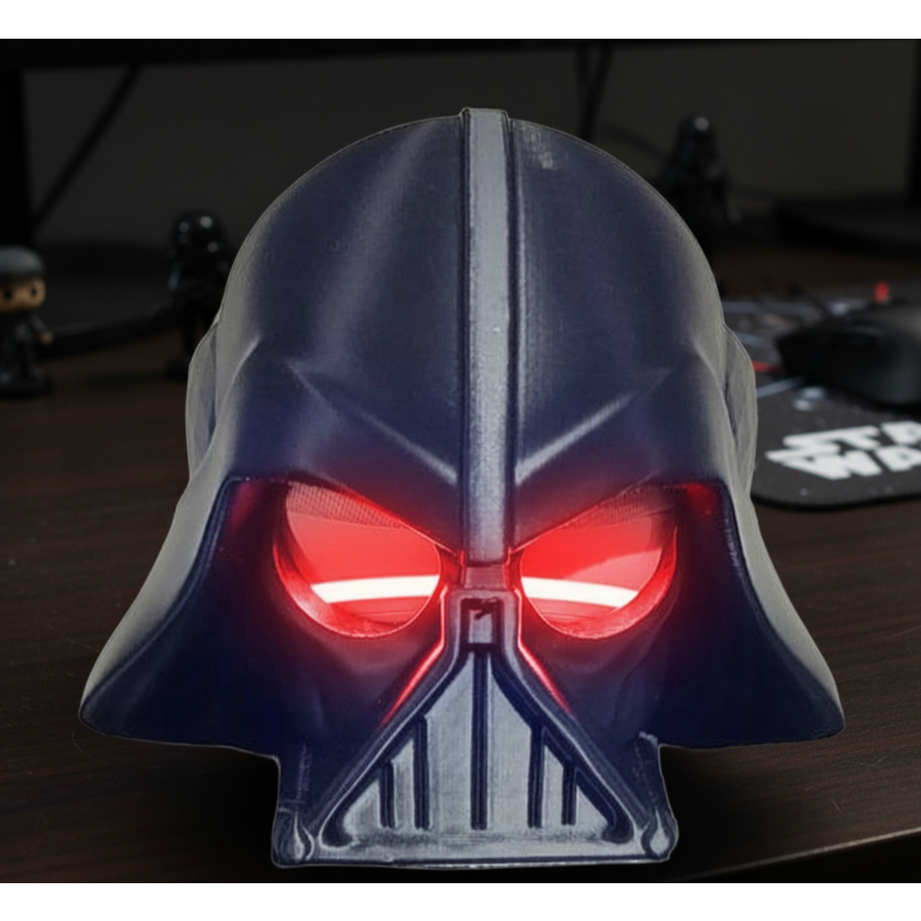 Suporte Para Alexa Echo Dot 4 e 5 Darth Vader Super Estiloso - Star War
