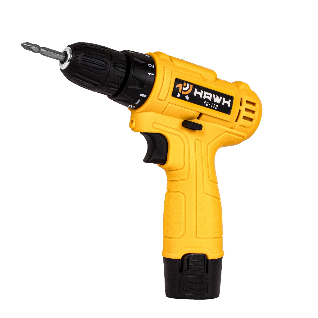 Parafusadeira 12V 20V Bateria de Lítio HAWK em Oferta na Shopee