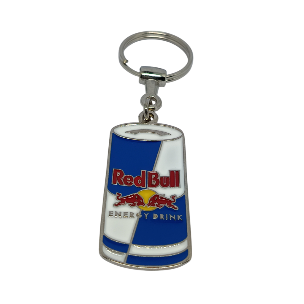 Chaveiro Red Bull Metal pendente Pingente mochila ziper chaves OFICIAL