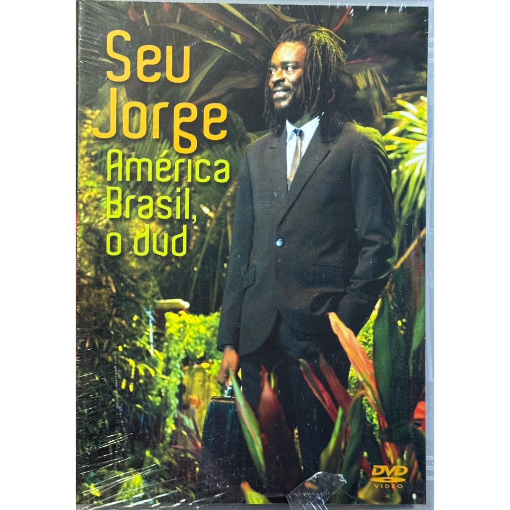 DVD Seu Jorge - América Brasil, O DVD (Original e Lacrado)
