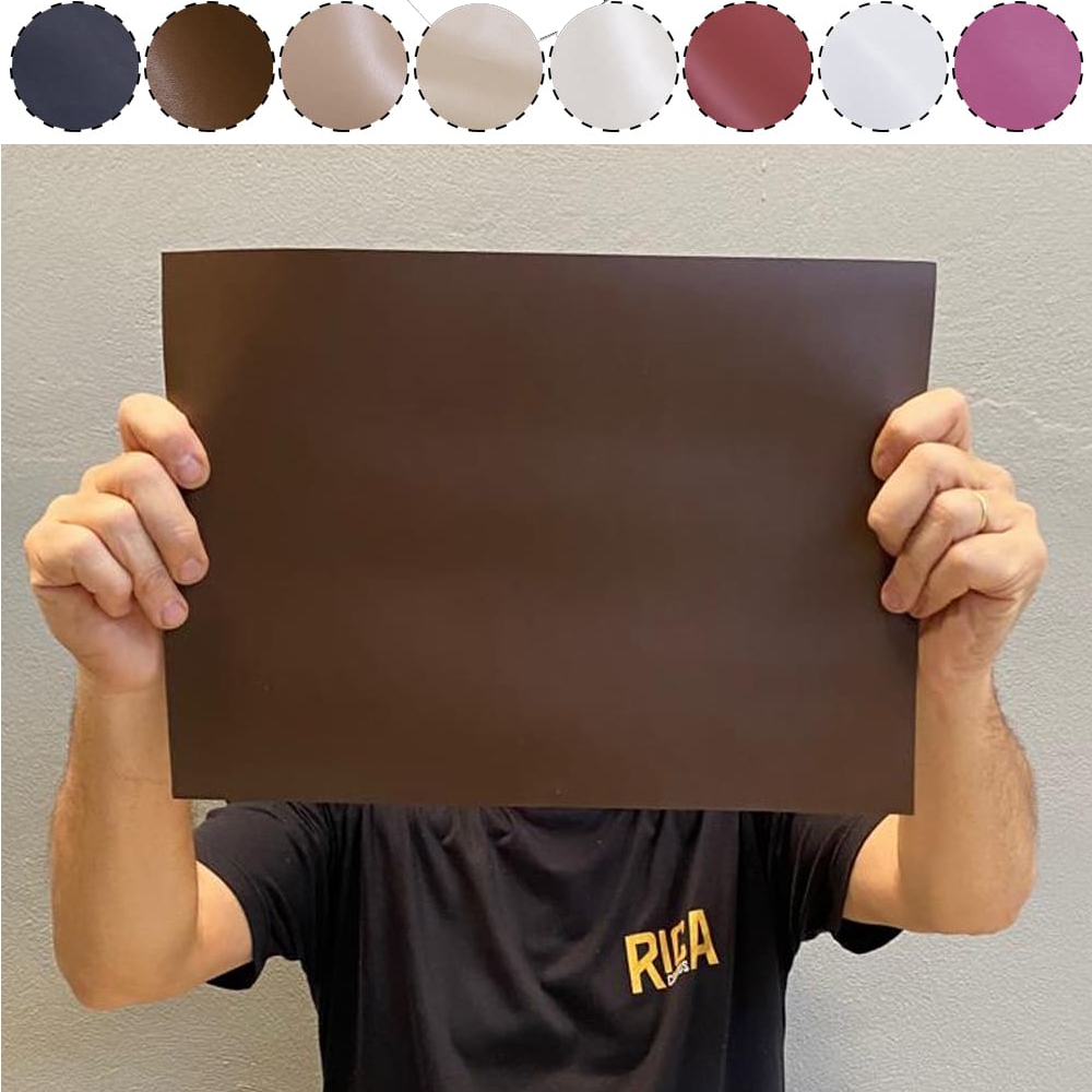 Painel de Couro Legítimo Tipo Madri - 25x35cm Retalho – Textura Leve e Grão Fino para Artesanato, Bolsas, Encadernação em Oferta na Shopee